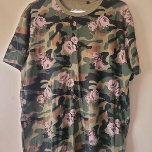 G by Guess Mens Camo T Shirt